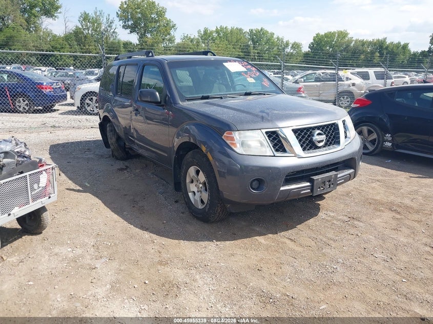 2011 NISSAN PATHFINDER S | 5N1AR1NBXBC635430 | UPCARS