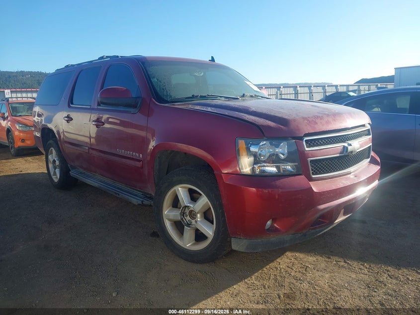 2007 CHEVROLET SUBURBAN 1500 LT | 1GNFK163X7J360805 | UPCARS