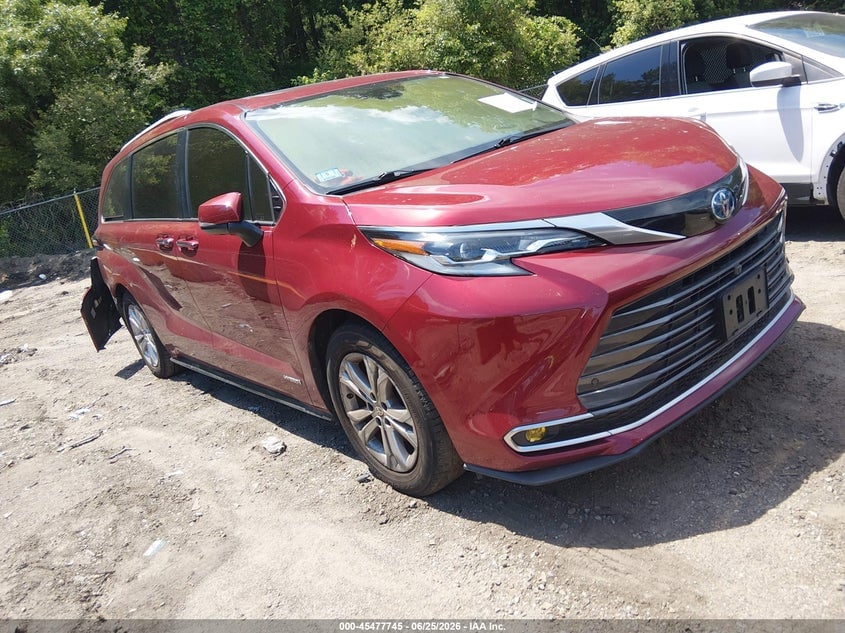2021 TOYOTA SIENNA PLATINUM | 5TDESKFC0MS015579 | UPCARS