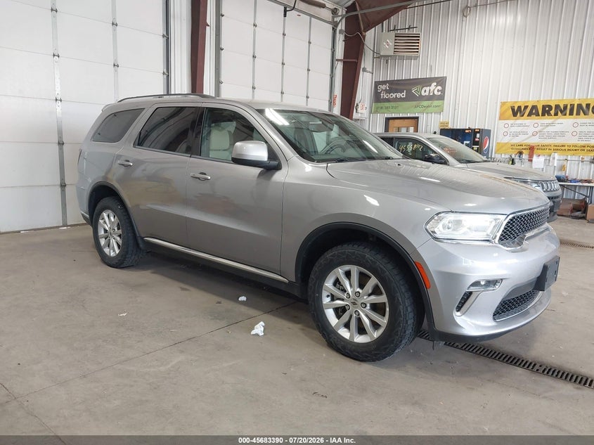 2021 DODGE DURANGO SXT PLUS AWD | 1C4RDJAG0MC544631 | UPCARS