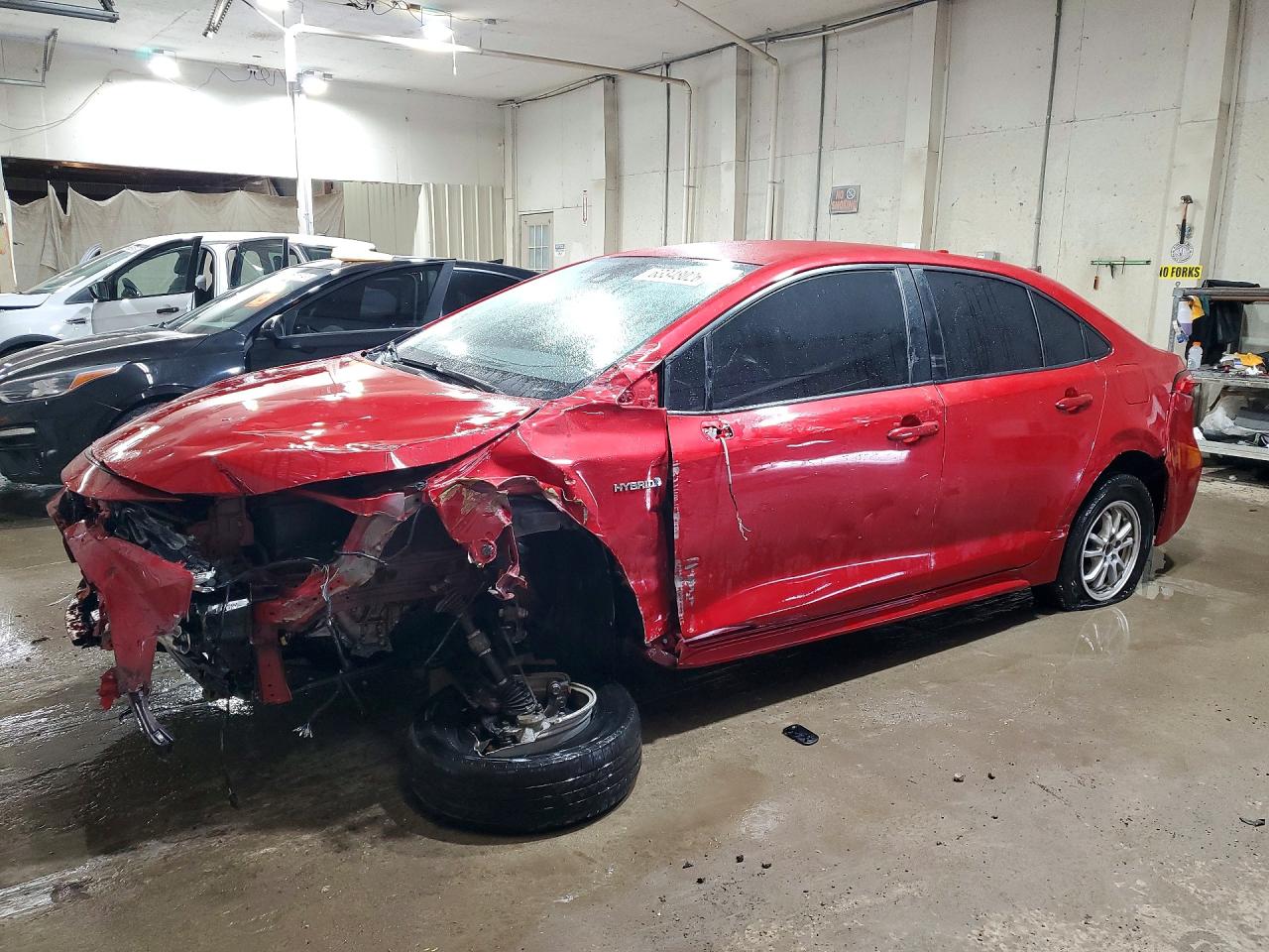 2021 TOYOTA COROLLA LE | JTDEAMDE3MJ018511 | UPCARS