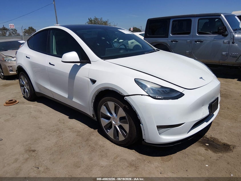 2021 TESLA MODEL Y LONG RANGE DUAL MOTOR ALL-WHEEL DRIVE | 5YJYGDEE7MF217370 | UPCARS