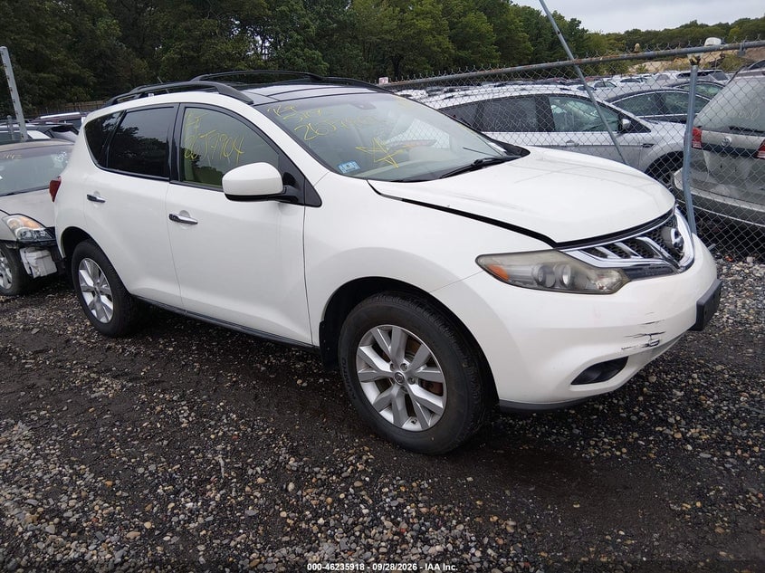 2014 NISSAN MURANO SL | JN8AZ1MWXEW518186 | UPCARS