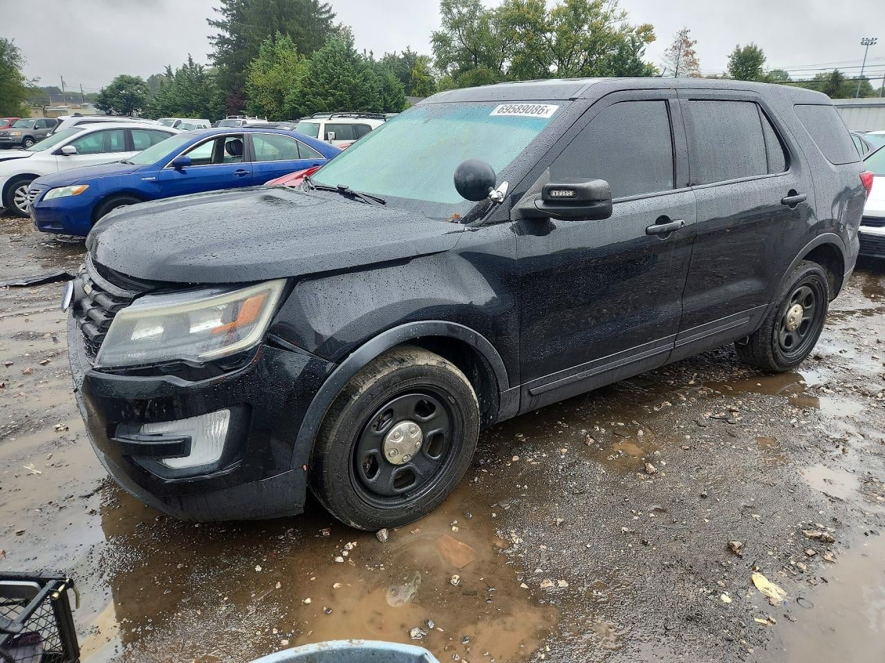2017 FORD EXPLORER POLICE INTERCEPTOR | 1FM5K8AR7HGD60392 | UPCARS