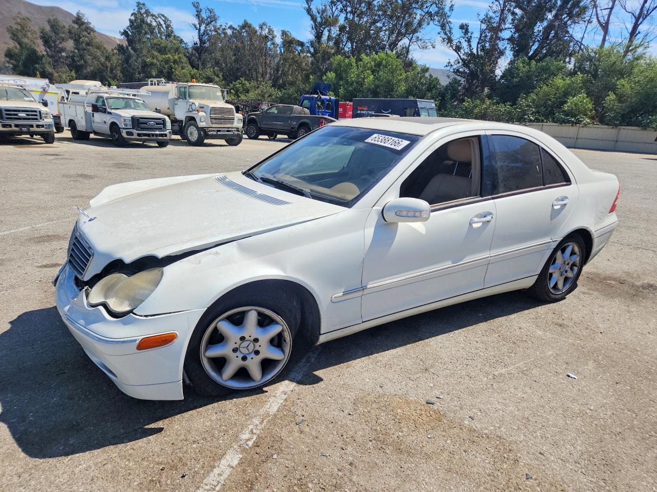 2004 MERCEDES-BENZ C-CLASS 240 | WDBRF61J44A600406 | UPCARS