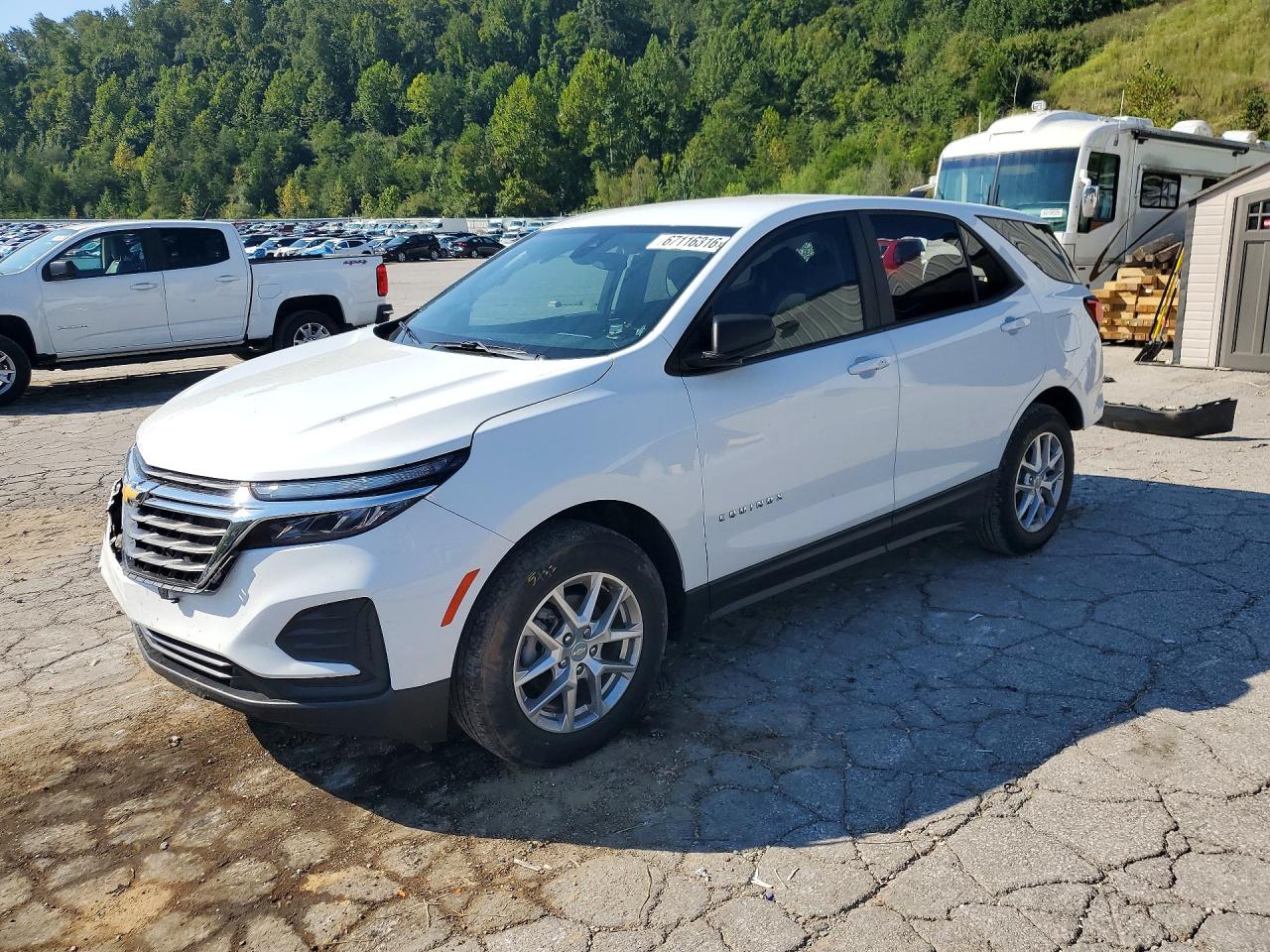 2022 CHEVROLET EQUINOX LS | 3GNAXHEV0NS106636 | UPCARS