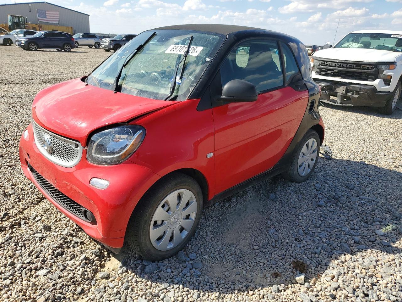 2017 SMART FORTWO | WMEFJ5DA6HK172056 | UPCARS