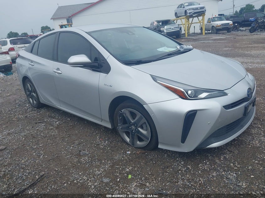 2019 TOYOTA PRIUS XLE | JTDKARFU6K3081558 | UPCARS