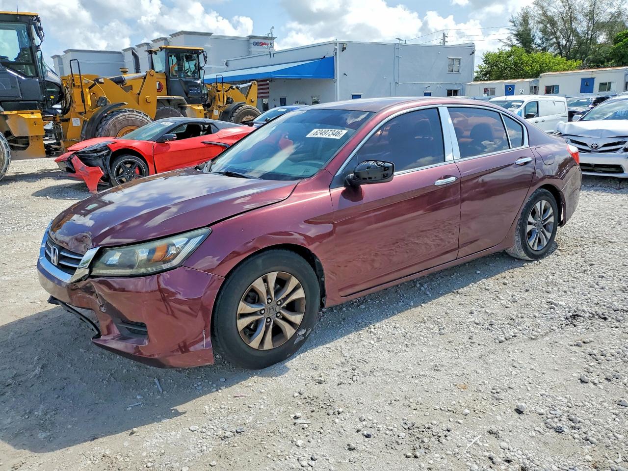 2014 HONDA ACCORD LX | 1HGCR2F35EA029321 | UPCARS