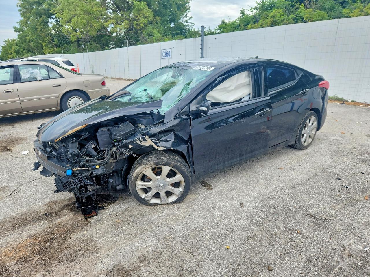 2013 HYUNDAI ELANTRA LIMITED | KMHDH4AE5DU850454 | UPCARS