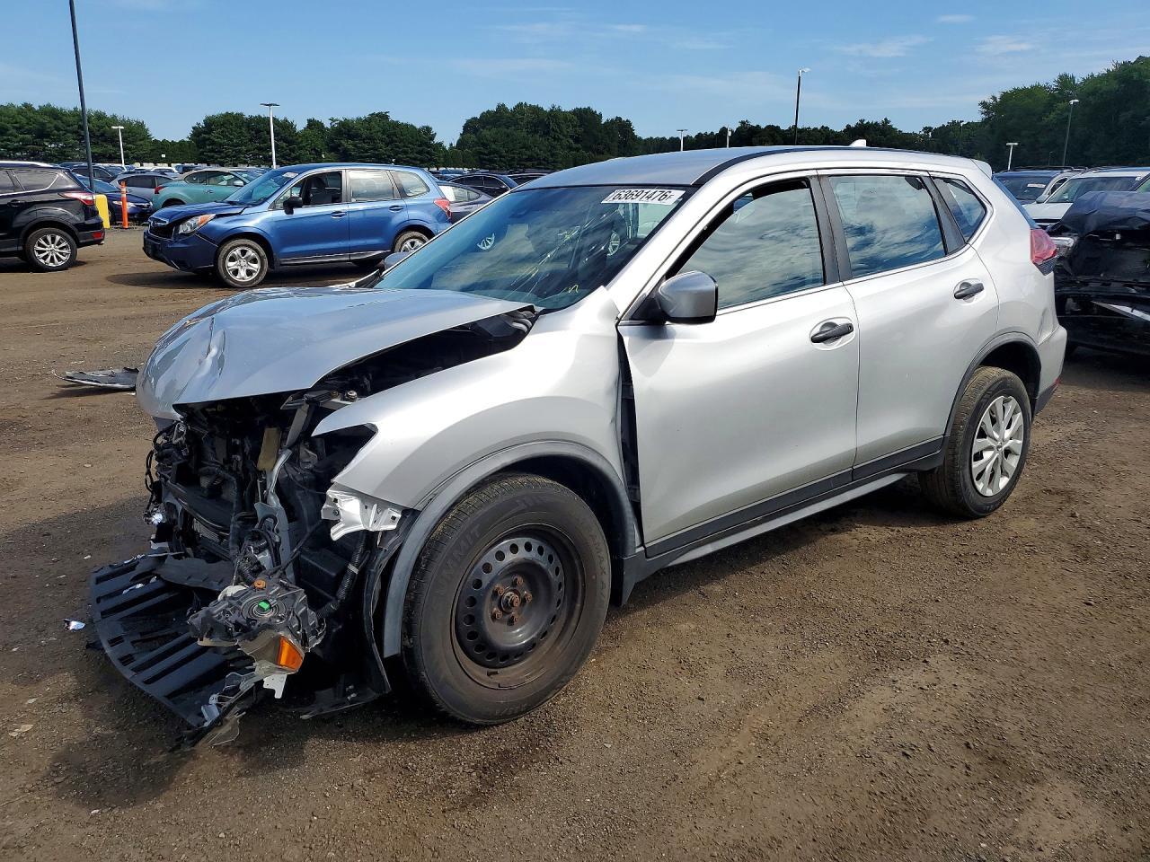 2020 NISSAN ROGUE S | JN8AT2MV9LW124013 | UPCARS