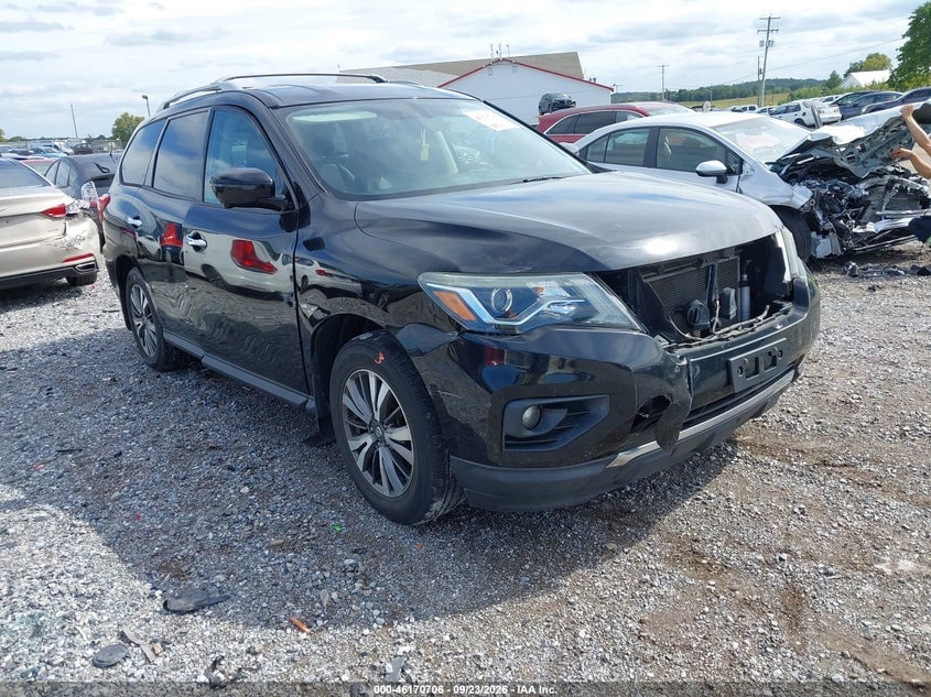 2017 NISSAN PATHFINDER SL | 5N1DR2MN6HC695664 | UPCARS