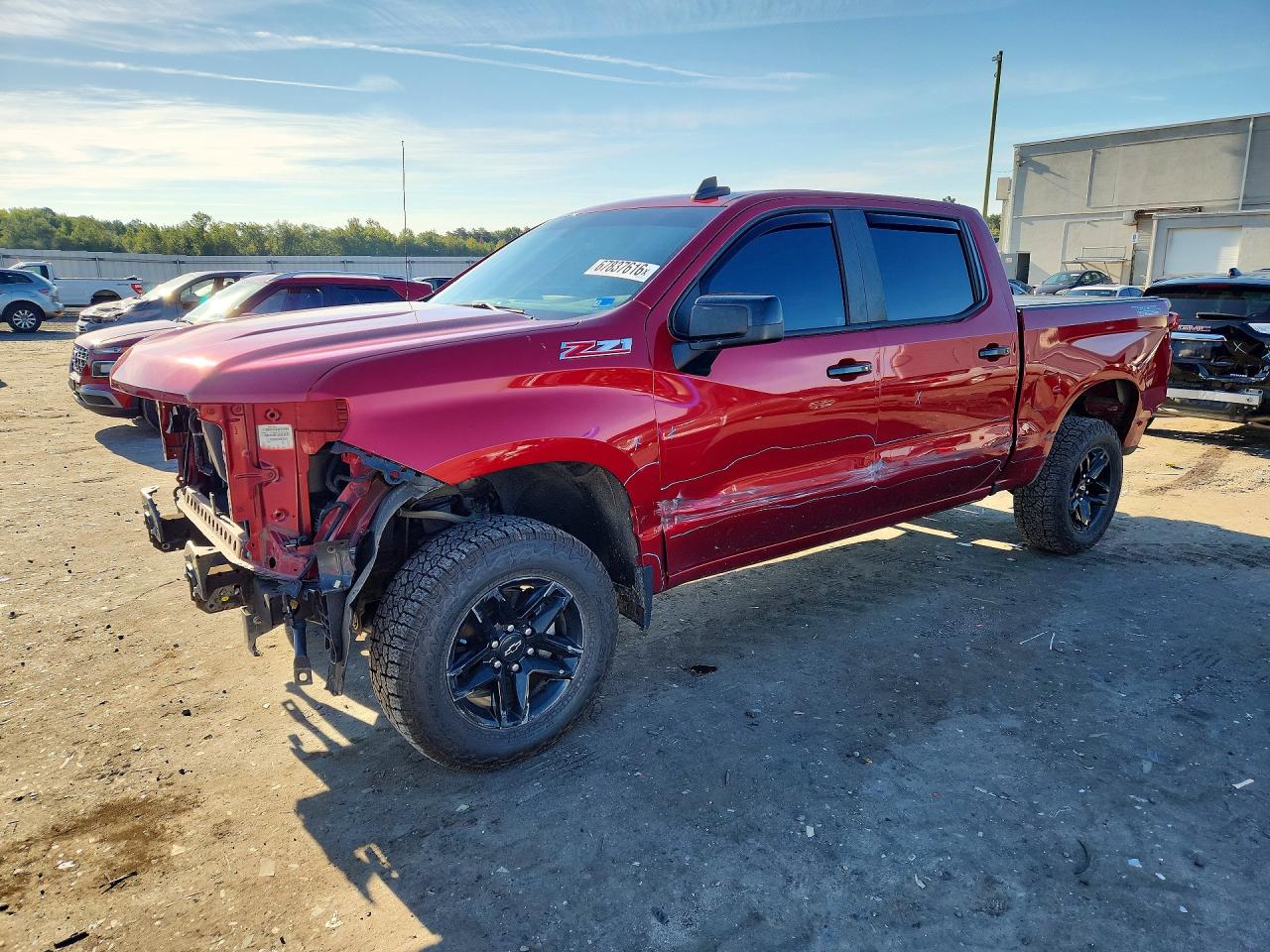 2021 CHEVROLET SILVERADO K1500 LT TRAIL BOSS | 1GCPYFEDXMZ252412 | UPCARS