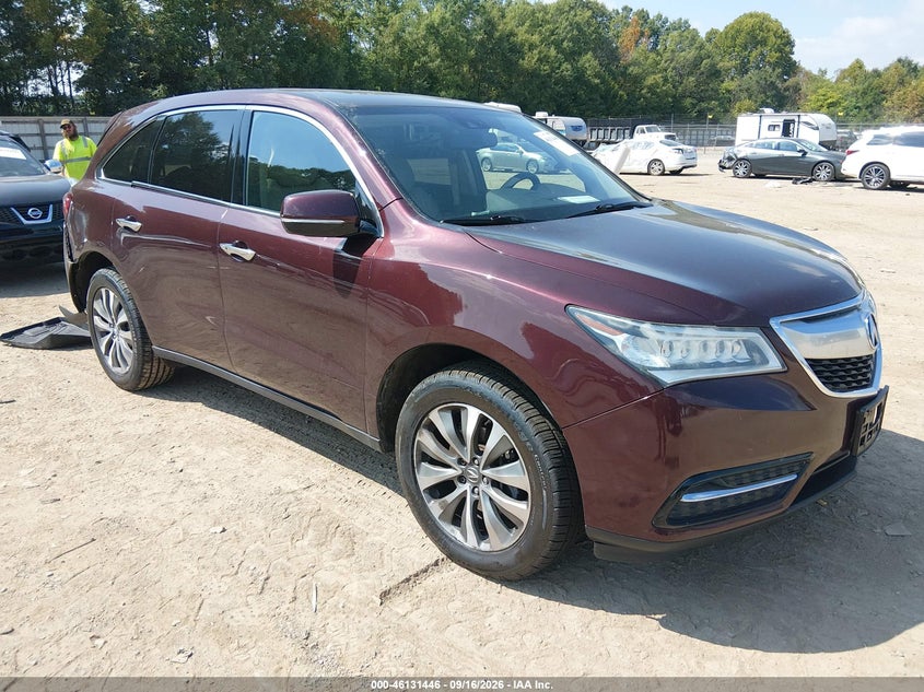 2014 ACURA MDX TECHNOLOGY PACKAGE | 5FRYD4H47EB033025 | UPCARS
