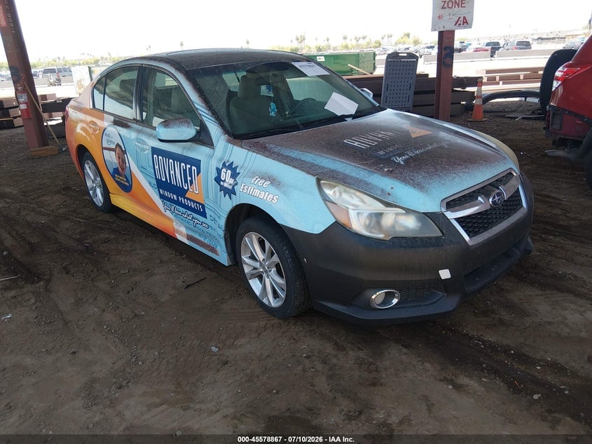 2013 SUBARU LEGACY 2.5I LIMITED | 4S3BMBK6XD3048362 | UPCARS