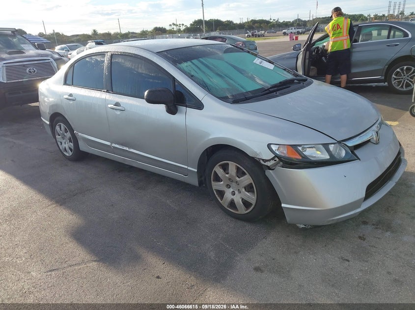 2007 HONDA CIVIC LX | 1HGFA16567L008761 | UPCARS