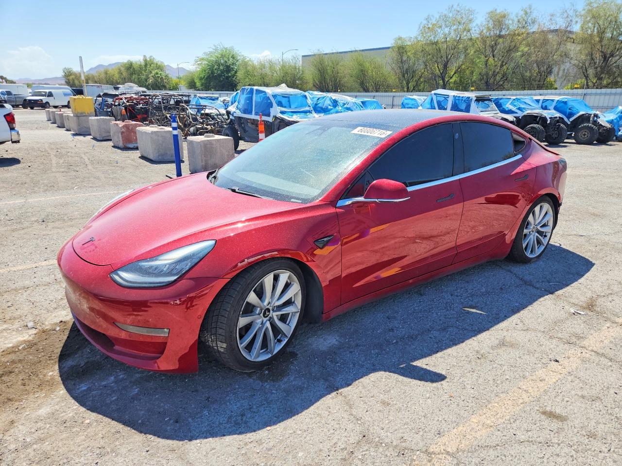 2019 TESLA MODEL 3 | 5YJ3E1EB7KF389738 | UPCARS