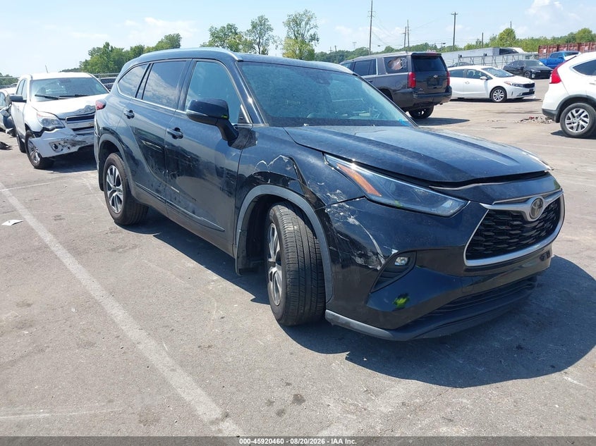 2021 TOYOTA HIGHLANDER XLE | 5TDHZRBH5MS070368 | UPCARS