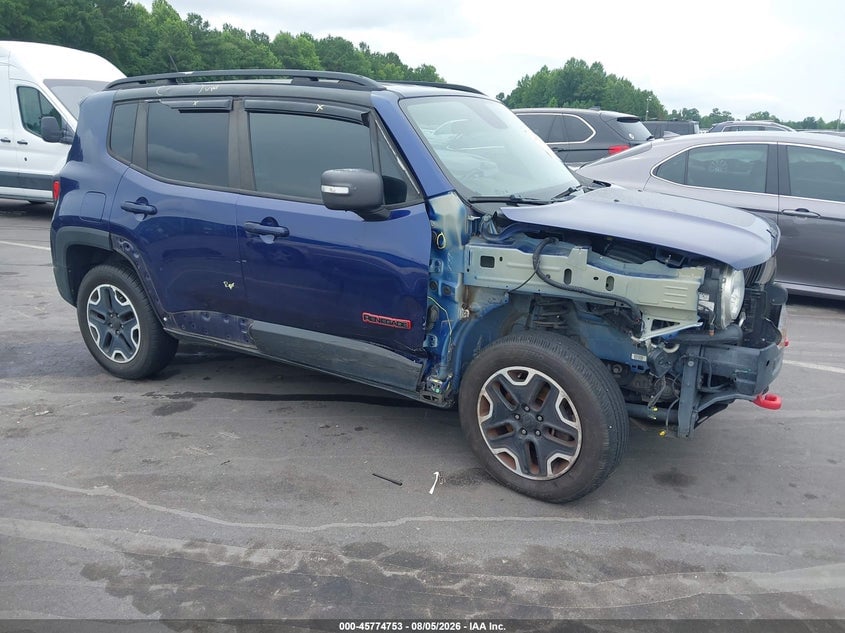2017 JEEP RENEGADE TRAILHAWK | ZACCJBCB0HPG58491 | UPCARS