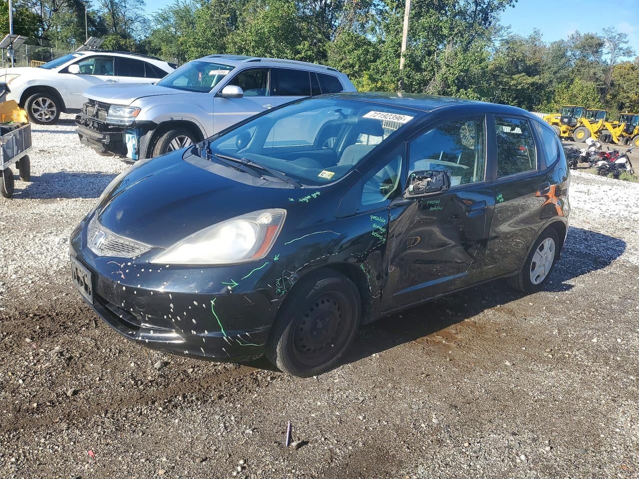 2012 HONDA FIT | JHMGE8H30CS008149 | UPCARS