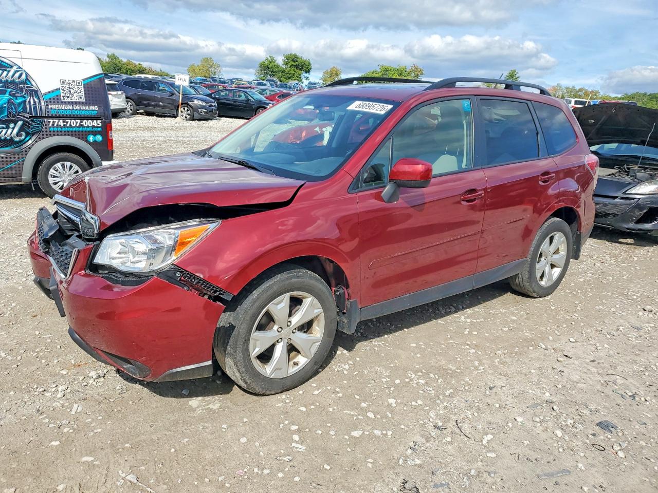 2015 SUBARU FORESTER 2.5I PREMIUM | JF2SJADC4FH824188 | UPCARS