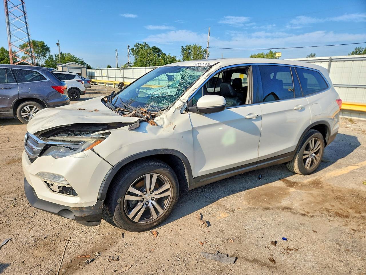 2017 HONDA PILOT EXL | 5FNYF6H54HB094367 | UPCARS