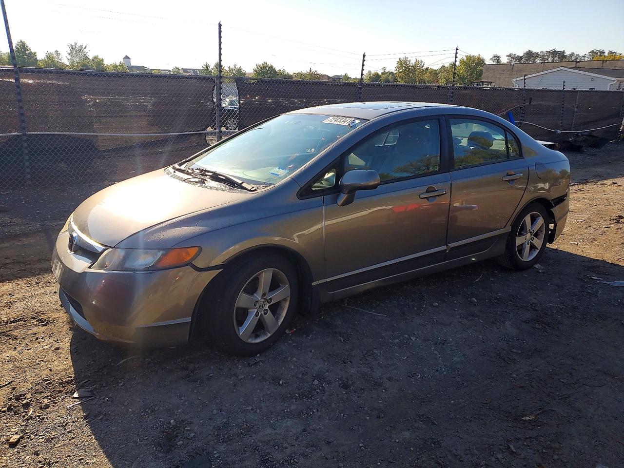 2007 HONDA CIVIC EX | 1HGFA168X7L033804 | UPCARS