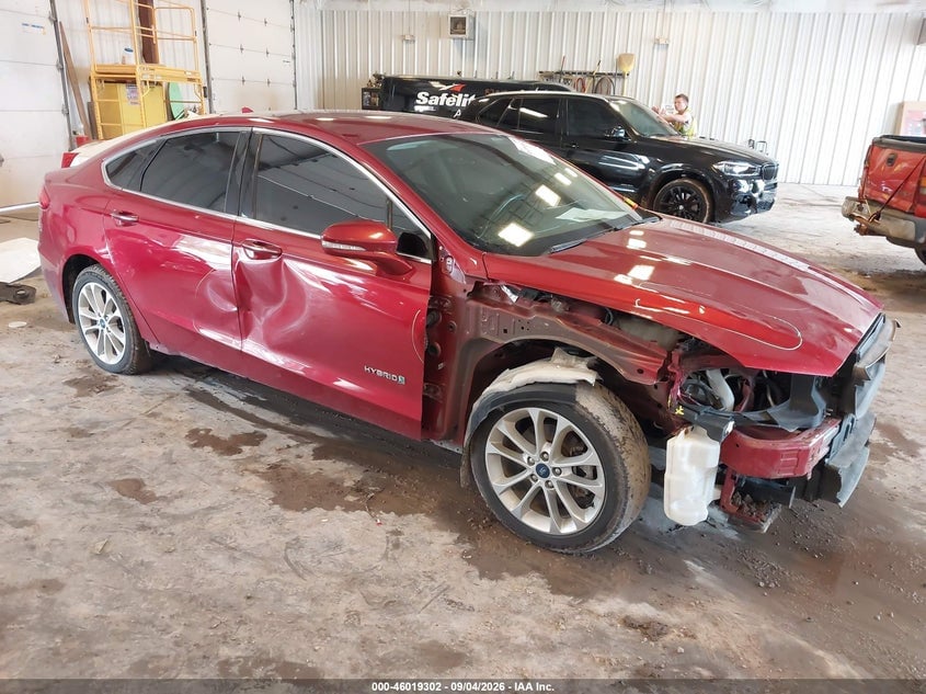 2019 FORD FUSION HYBRID SEL | 3FA6P0MU5KR195752 | UPCARS