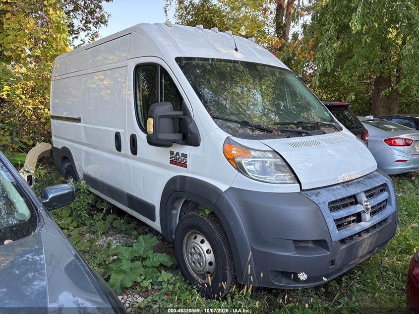 2014 RAM PROMASTER 2500 HIGH ROOF | 3C6TRVCG5EE119435 | UPCARS
