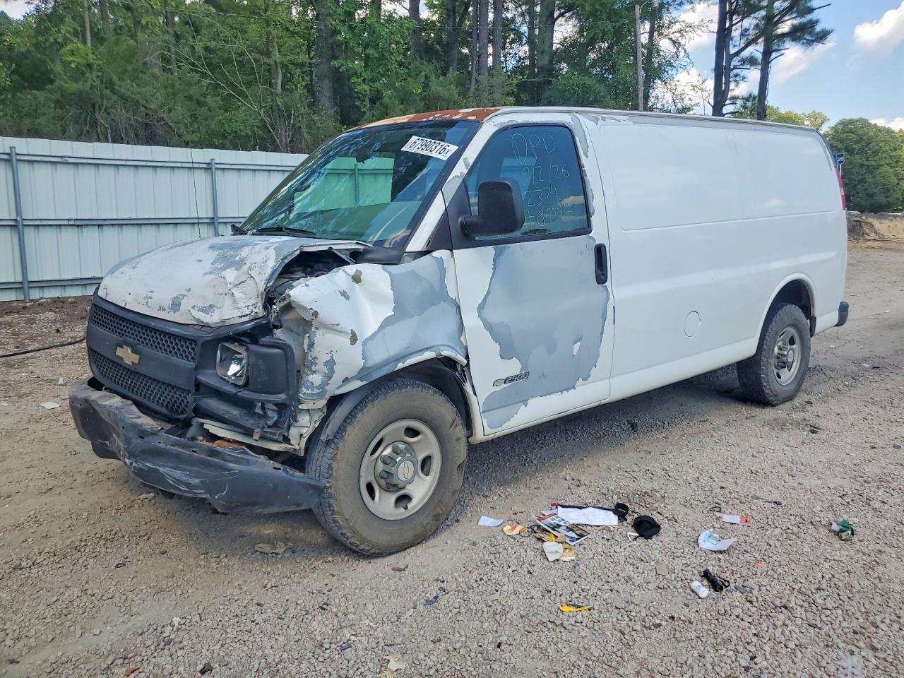 2006 CHEVROLET EXPRESS DELIVERY VAN | 1GCGG25V061112374 | UPCARS