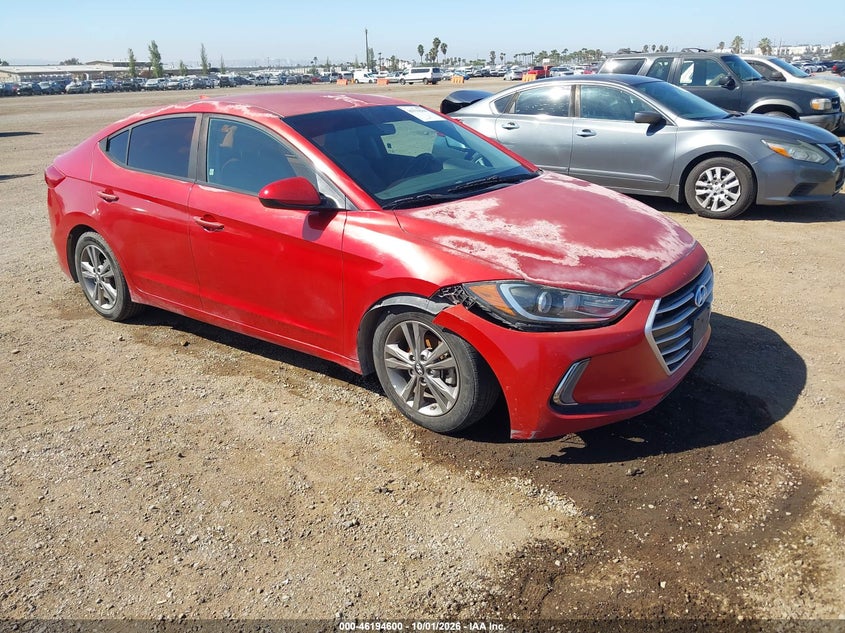 2017 HYUNDAI ELANTRA SE | 5NPD84LF4HH104796 | UPCARS