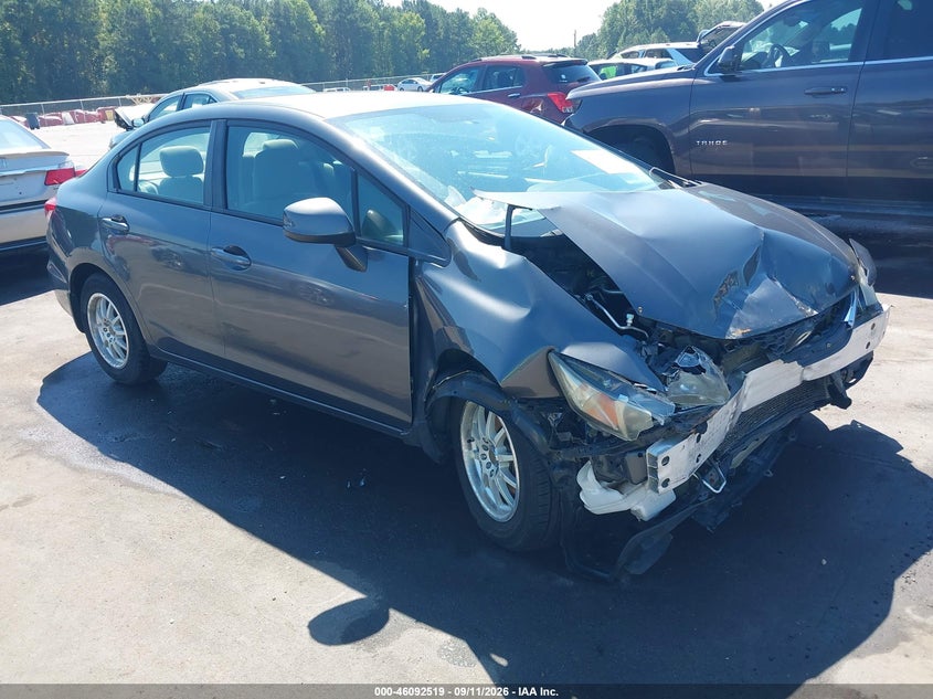 2013 HONDA CIVIC LX | 2HGFB2F5XDH566723 | UPCARS