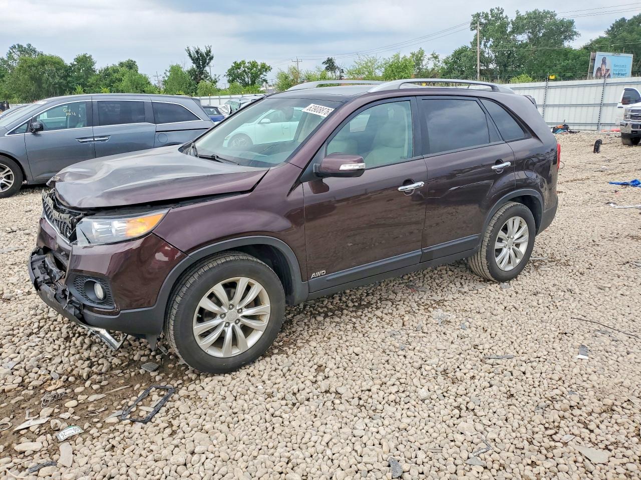 2011 KIA SORENTO EX | 5XYKUDA25BG124234 | UPCARS