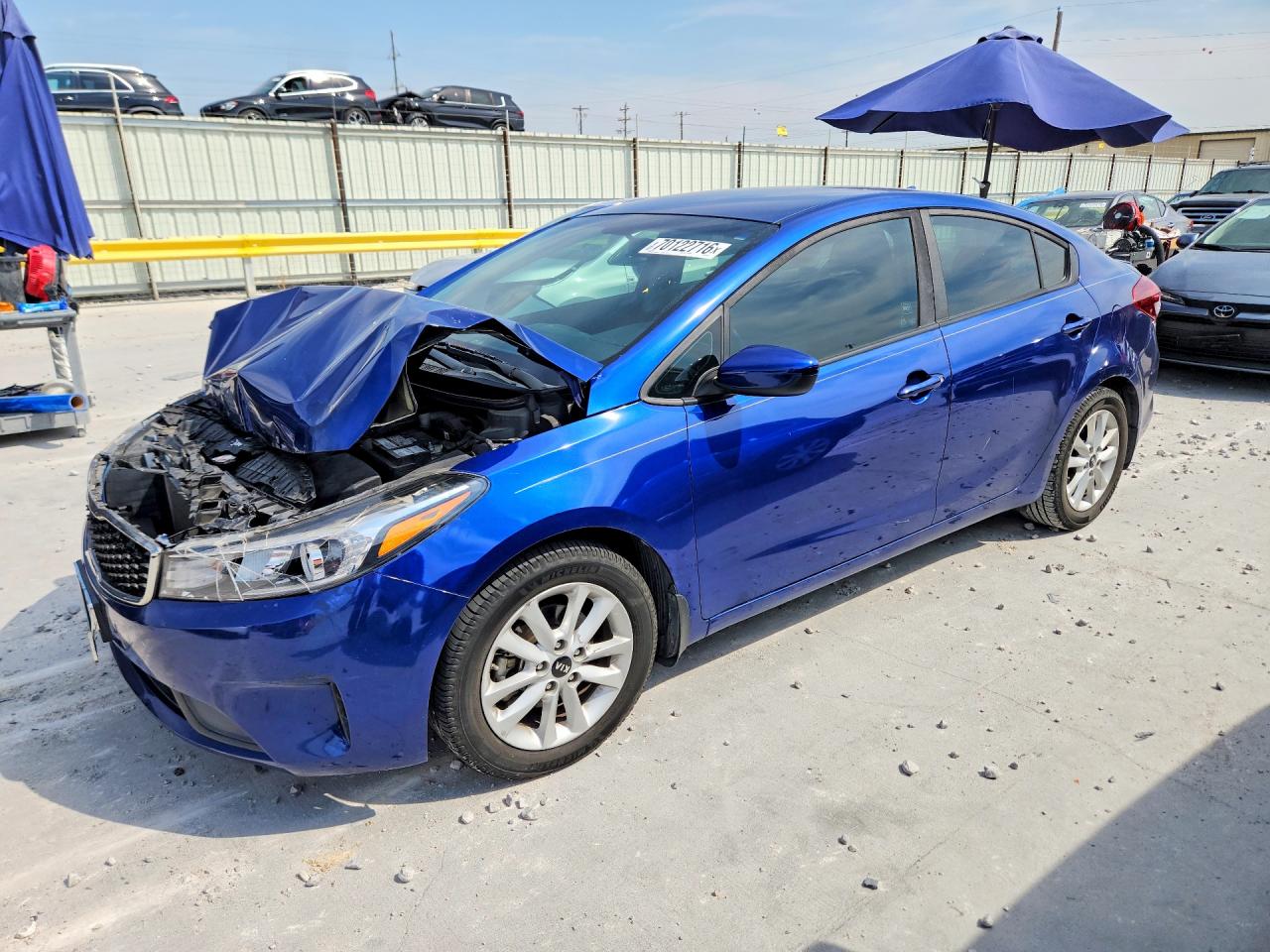 2017 KIA FORTE S | 3KPFL4A7XHE016617 | UPCARS