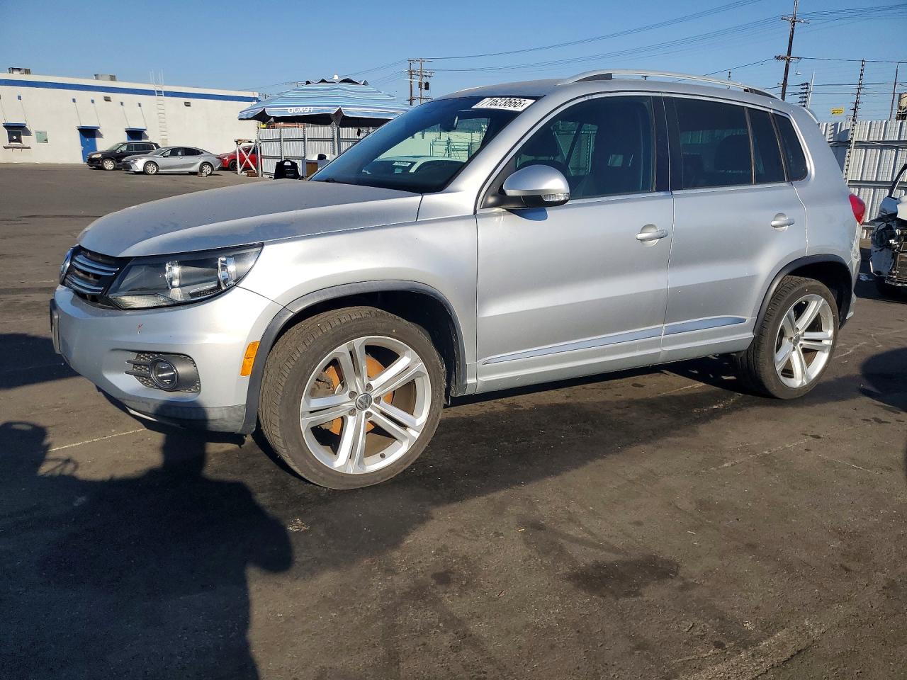 2016 VOLKSWAGEN TIGUAN S | WVGAV7AX1GW077232 | UPCARS