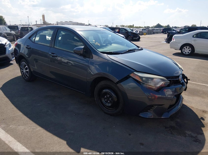 2016 TOYOTA COROLLA LE | 5YFBURHE6GP387171 | UPCARS