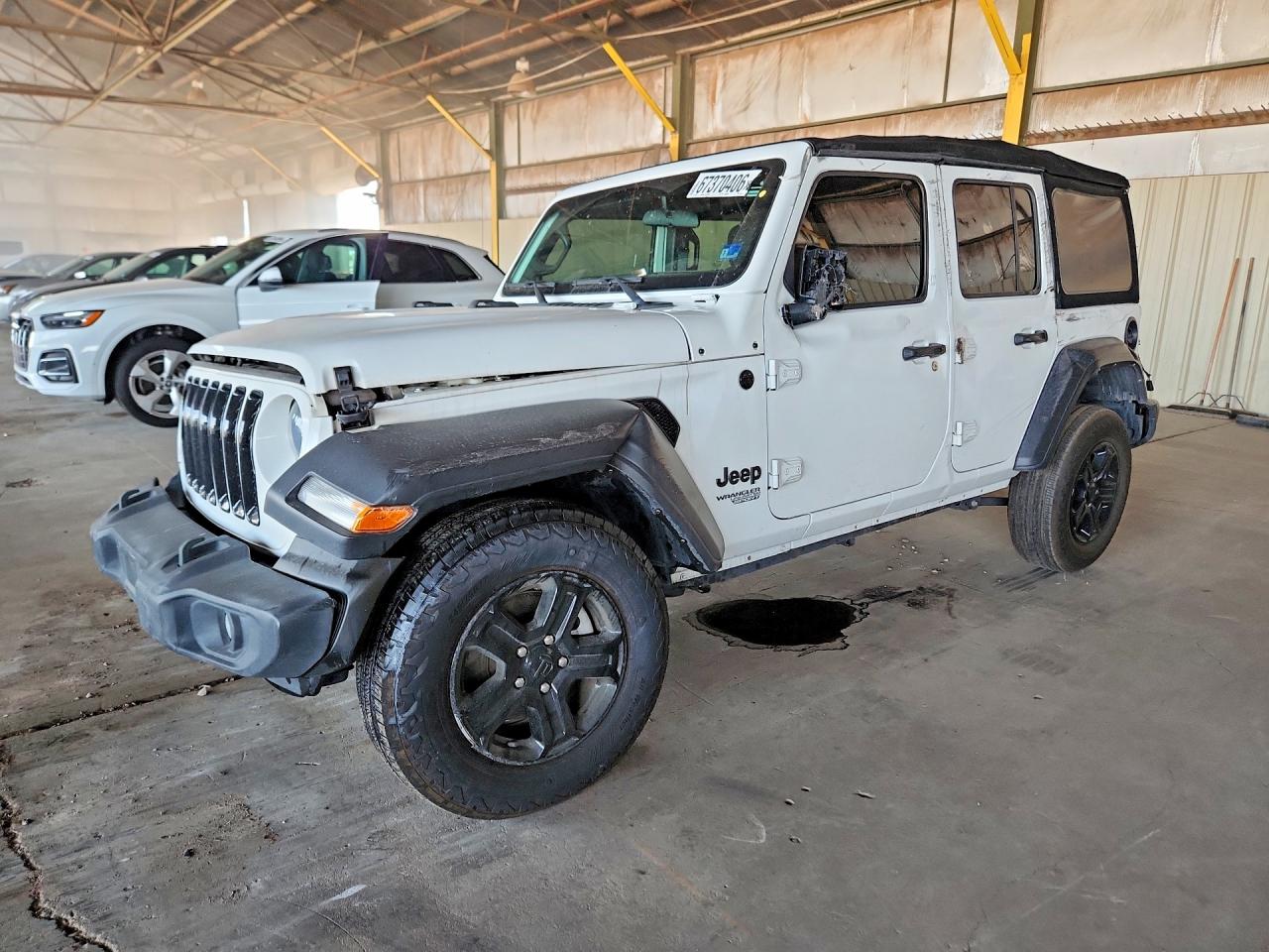 2021 JEEP WRANGLER SPORT | 1C4HJXDN6MW845291 | UPCARS