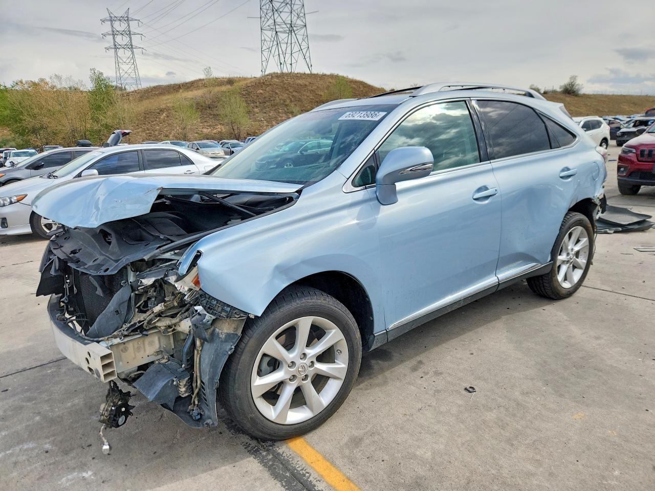 2010 LEXUS RX 350 | 2T2BK1BA6AC040407 | UPCARS
