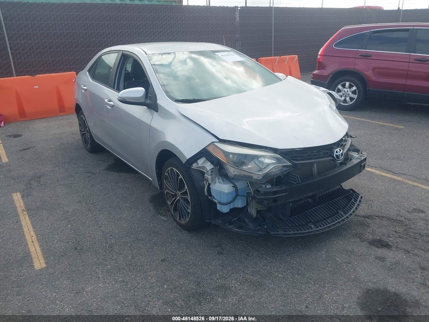 2015 TOYOTA COROLLA S PLUS | 5YFBURHE6FP349941 | UPCARS