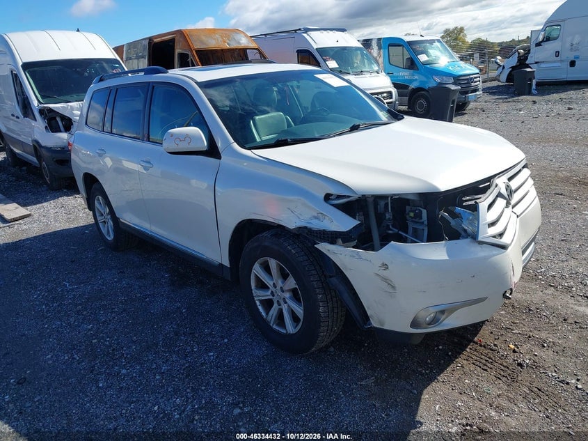 2013 TOYOTA HIGHLANDER SE V6 | 5TDBK3EH5DS203651 | UPCARS