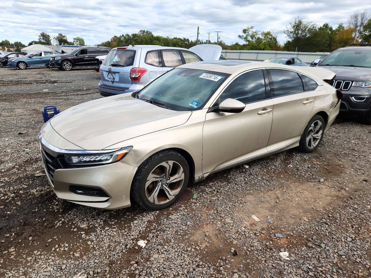 2018 HONDA ACCORD EXL | 1HGCV1F53JA196200 | UPCARS