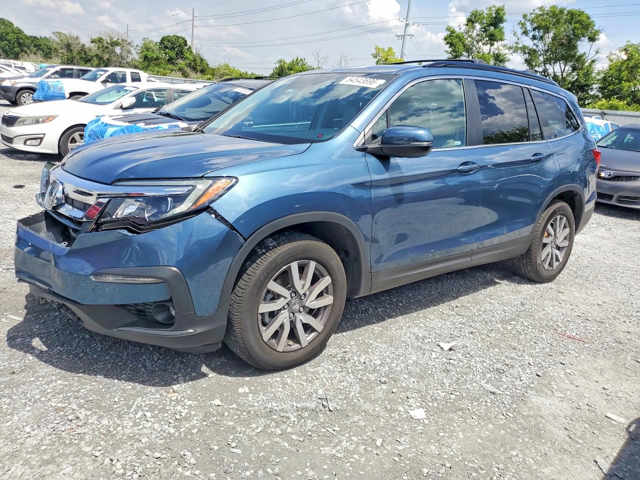 2020 HONDA PILOT EXL | 5FNYF5H56LB014652 | UPCARS
