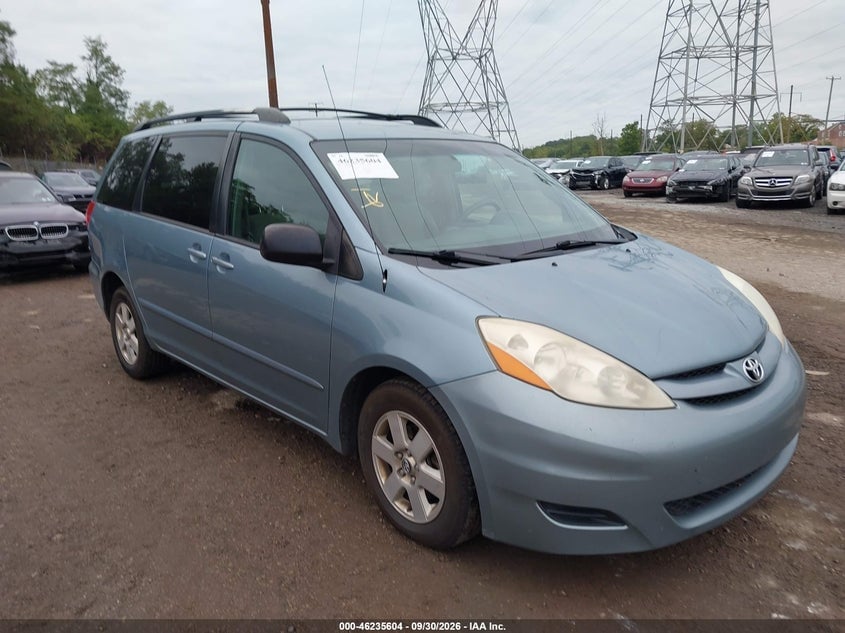 2009 TOYOTA SIENNA LE | 5TDZK23C29S274927 | UPCARS