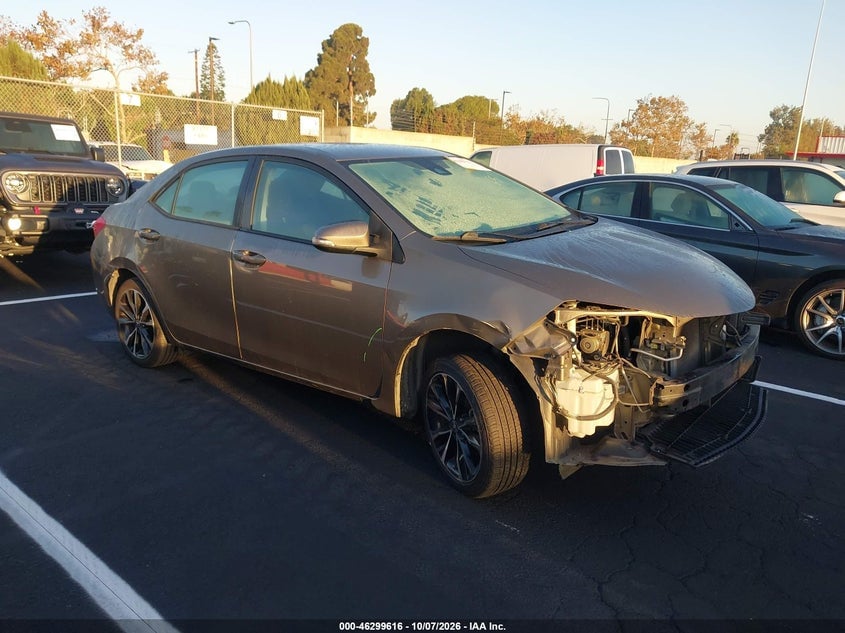 2019 TOYOTA COROLLA SE | 5YFBURHE9KP916511 | UPCARS