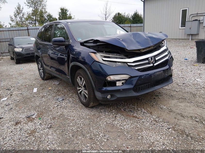 2016 HONDA PILOT EX-L | 5FNYF6H53GB056403 | UPCARS
