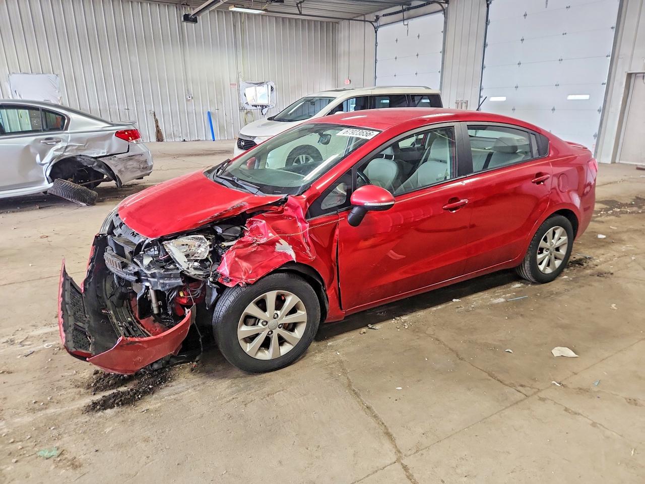 2014 KIA RIO EX | KNADN4A3XE6417839 | UPCARS