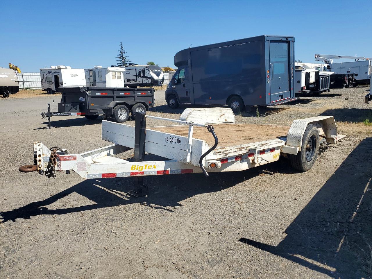 2019 BIG TEX UNKNOWN 14FT-18 EQUIPMENT TRAILER | 16VFX1822K4081262 | UPCARS