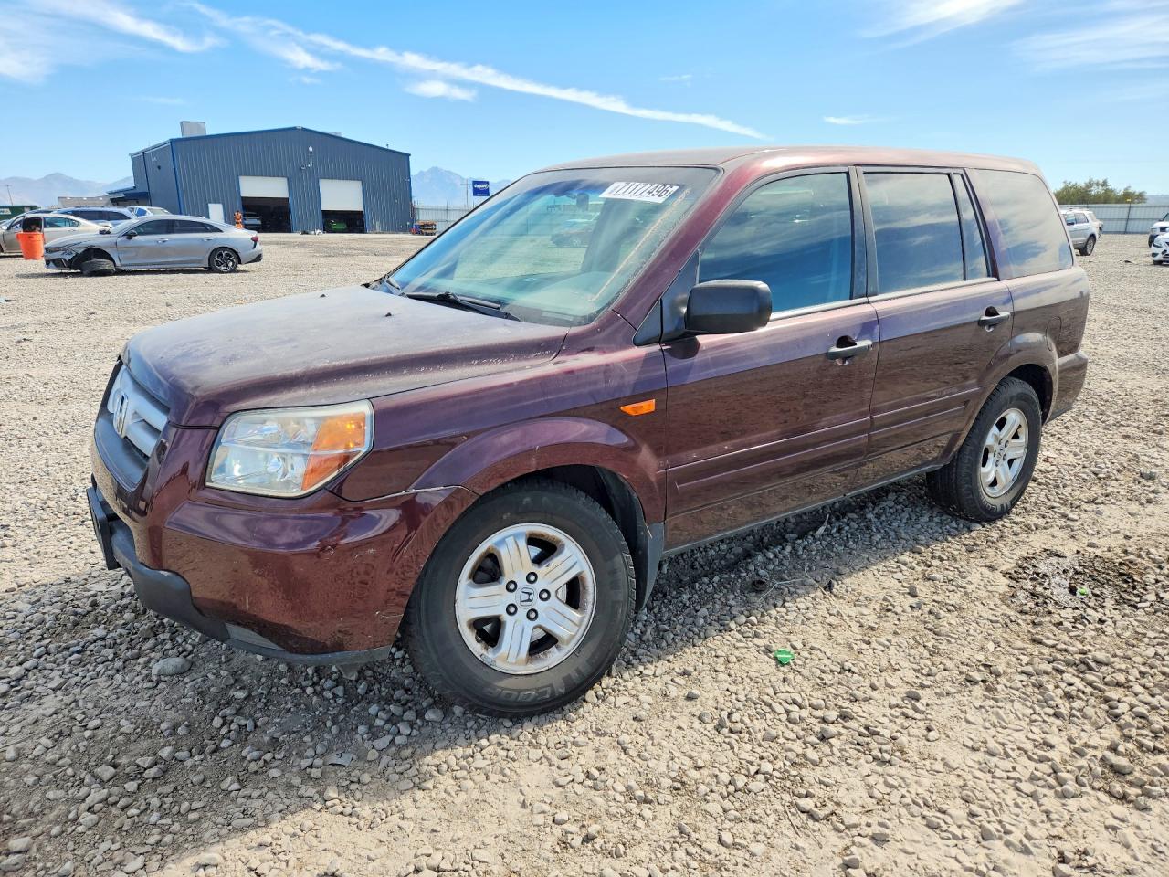 2007 HONDA PILOT LX | 2HKYF18157H540557 | UPCARS