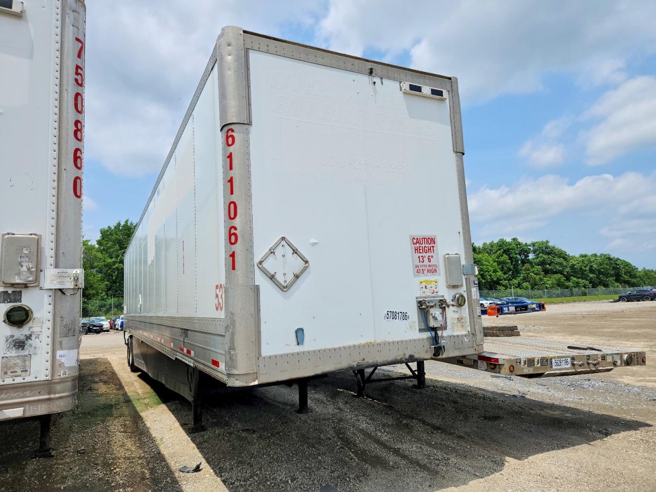 2016 WABASH DURAPLATE DRY-VAN 53' TRAILER DVHDHPC DRY VAN TRAILER | 1JJV532DXGL910926 | UPCARS
