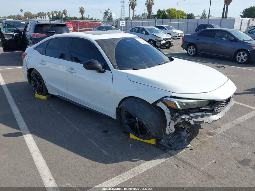 2025 HONDA CIVIC SI BASE W/HIGH PERFORMANCE SUMMER TIRES/ | 2HGFE1E56SH477909 | UPCARS